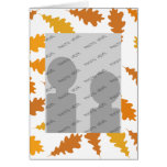 Pattern of Autumn Leaves. Greeting Cards