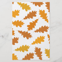 Pattern of Autumn Leaves. Personalized Flyer