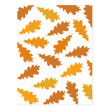 Pattern of Autumn Leaves. Post Card