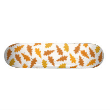 Pattern of Autumn Leaves. Skateboard Deck