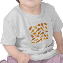 Pattern of Autumn Leaves. T Shirts