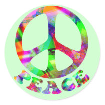 Pattern of Peace Stickers