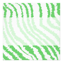 Pattern of Wavy Green Stripes. Invites