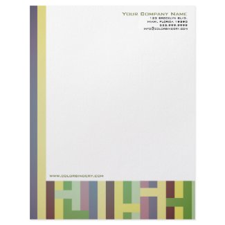 Pattern Rules Part 2 Letterhead letterhead