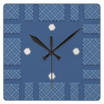 Pattern Square Wall Clock