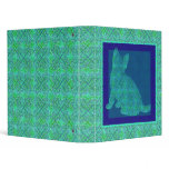 Pattern Stamp Cat Binder