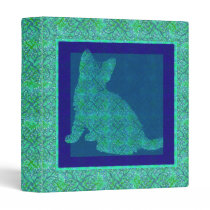 Pattern Stamp Cat Binder