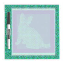 Pattern Stamp Cat Dry Erase Board