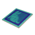 Pattern Stamp Cat Tile