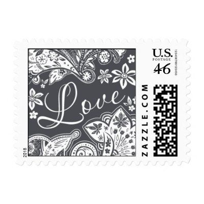 Pattern - Sutra Love - Gray Postage