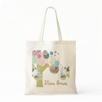 PATTERN TREES TOTE BAG