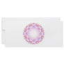 Pattern. White, Orange and Purple. Custom Rack Card