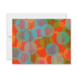 pattern with Christmas balls Invitation