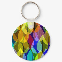 pattern with Christmas balls keychains