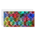 pattern with Christmas balls Photo Card