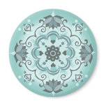 PatternDesign1 Blue Magnet