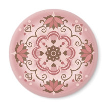 PatternDesign1 Pink Magnet