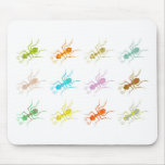 Patterned Ants Mouse Mat