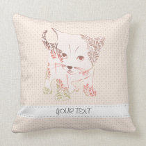patterned cat pillows