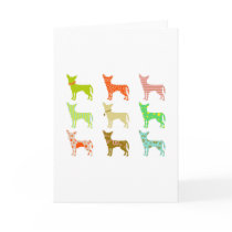 patterned-chihuahuas greeting cards