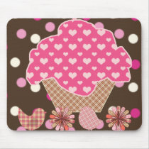 PATTERNED CUPCAKE MOUSEPADS