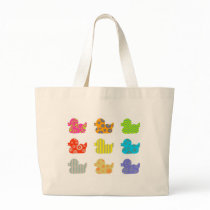 Patterned Ducks bags by prawny Patterned Ducks bags