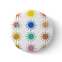 Patterned Suns buttons