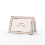 Patterns & Borders 1 Happy Boss's Day Card