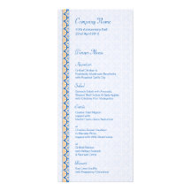 Patterns & Borders 2 Dinner Menu Announcements