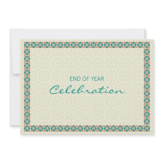 Patterns & Borders 3 - Corporate Party Invitation invitation