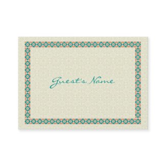 Patterns & Borders 3 Dinner Place Cards profilecard