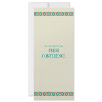 Patterns & Borders 3 Press Conference Invitation