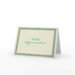 Patterns & Borders 3 With Appreciation Card