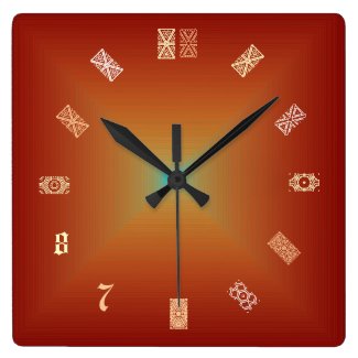 Patterns For Numbers> Artistic Clocks
