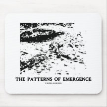 Patterns Of Emergence (Dalmatian Optical Illusion) Mouse Pad