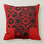 patterns red pillow pillows