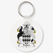 Patton Family Crest keychains