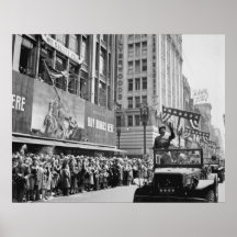 Patton in Victory Parade Poster