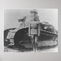 Patton the Tank Commander Posters