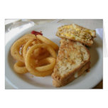 Patty Melt with Veggie Burger cards
