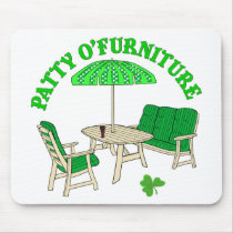 Patty O' Furniture mousepads by glenndesigns Patty O' Furniture mousepads
