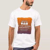 pattycake's alphabet - letter G t-shirts