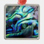 Paua abalone detail christmas tree ornaments