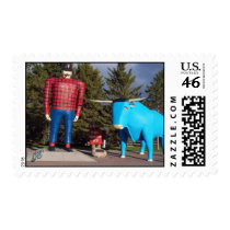 "Paul & Babe" Postage Stamp by tjbphotography "Paul & Babe" Postage Stamp
