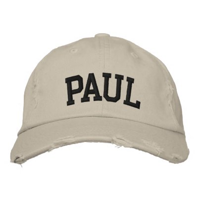 Paul bordó el gorra gorra de béisbol Paul bordó el gorra gorra de béisbol
