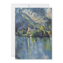 Paul Cézanne - Annecy Lake Personalized Announcement