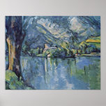 Paul Cezanne - Annecy Lake Poster