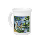 Paul Cezanne - Bathers 4 Beverage Pitcher