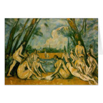 Paul Cezanne - Bathers Card