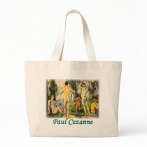 Paul Cezanne - Bathers in Open Air Tote Bags
